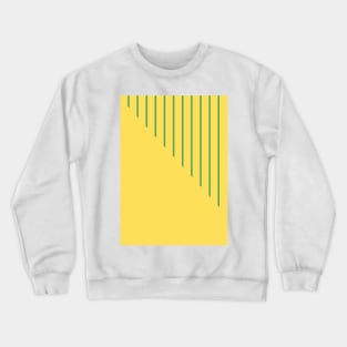 Newcastle Retro 1992 Yellow Green Away Crewneck Sweatshirt